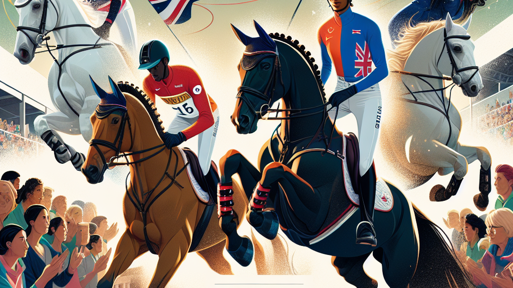 Discover the British Olympic Showjumping Team for Paris 2024: A Blend of Gold-Winning Experience and Young Talent- just horse riders