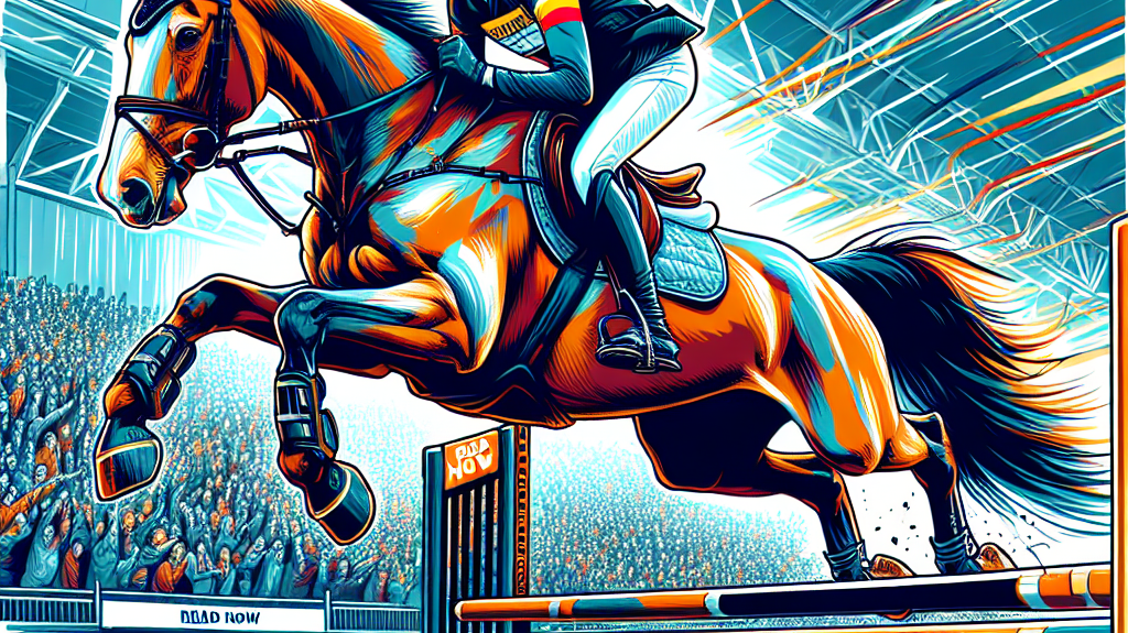 A Thrilling Equestrian Victory: Ilan Bluman And Acajou Conquer The Armed Services Grand Prix- just horse riders