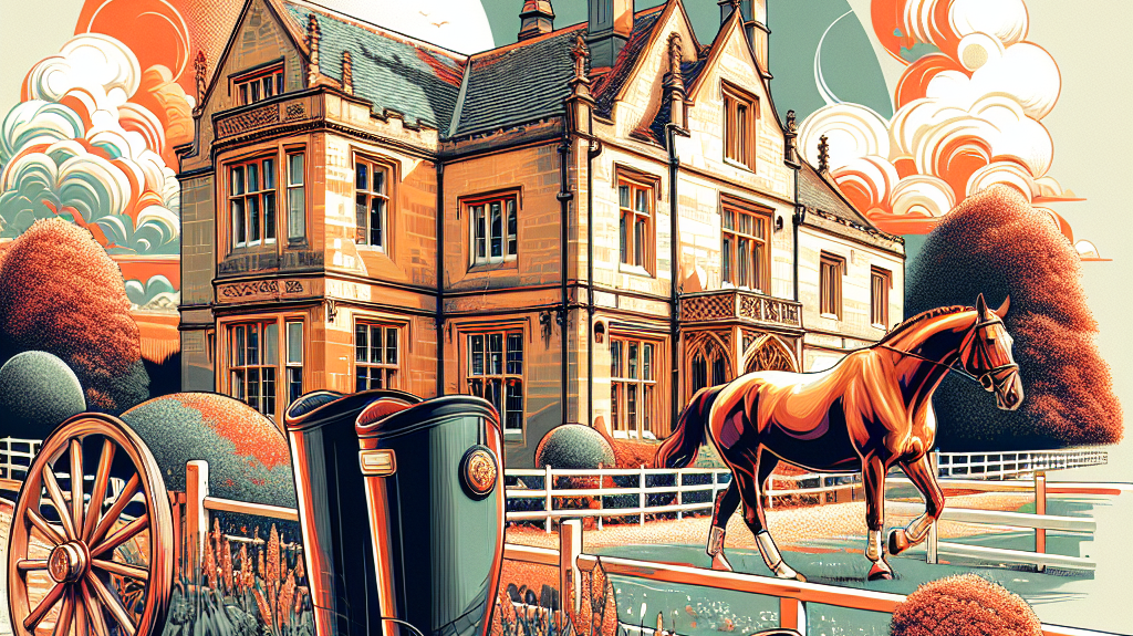 Unveiling The Old Rectory: The Perfect Harmony of Equestrian Bliss and Historical Grandeur- just horse riders