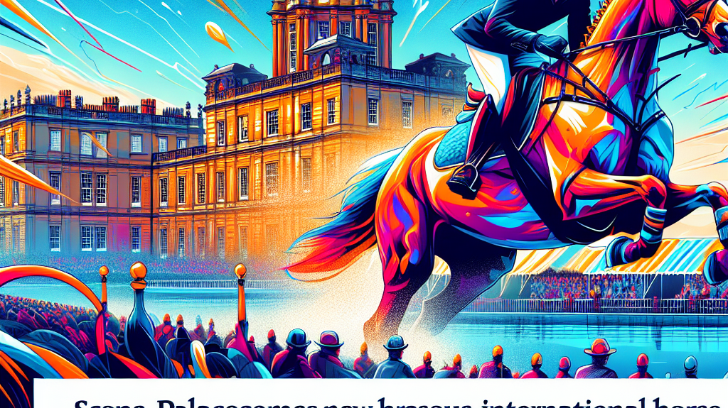 Scone Palace Becomes New Home for Prestigious International Horse Trials- just horse riders