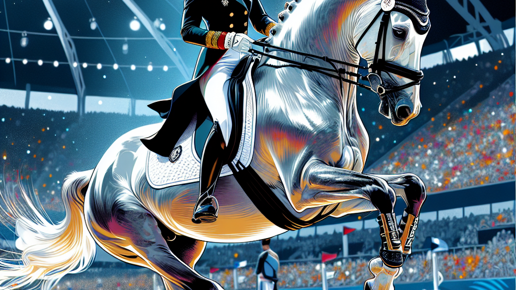 Isabell Werth and Wendy Shine with Silver in Olympic Dressage Freestyle- just horse riders