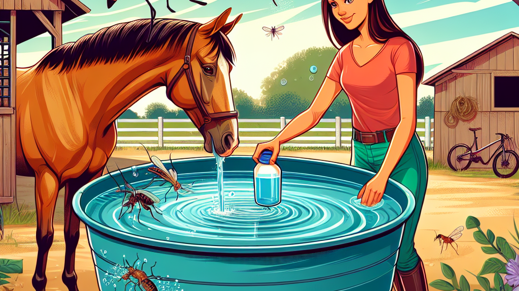 Prevent Mosquito Larvae in Horse Water Troughs: Natural Solutions and Tips for Equestrians- just horse riders