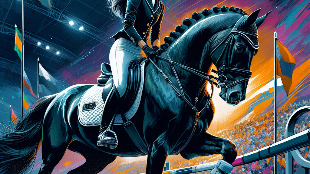 Mastering the Warm-Up Arena: Essential Safety and Etiquette Tips for Riding Stallions in Competitions- just horse riders