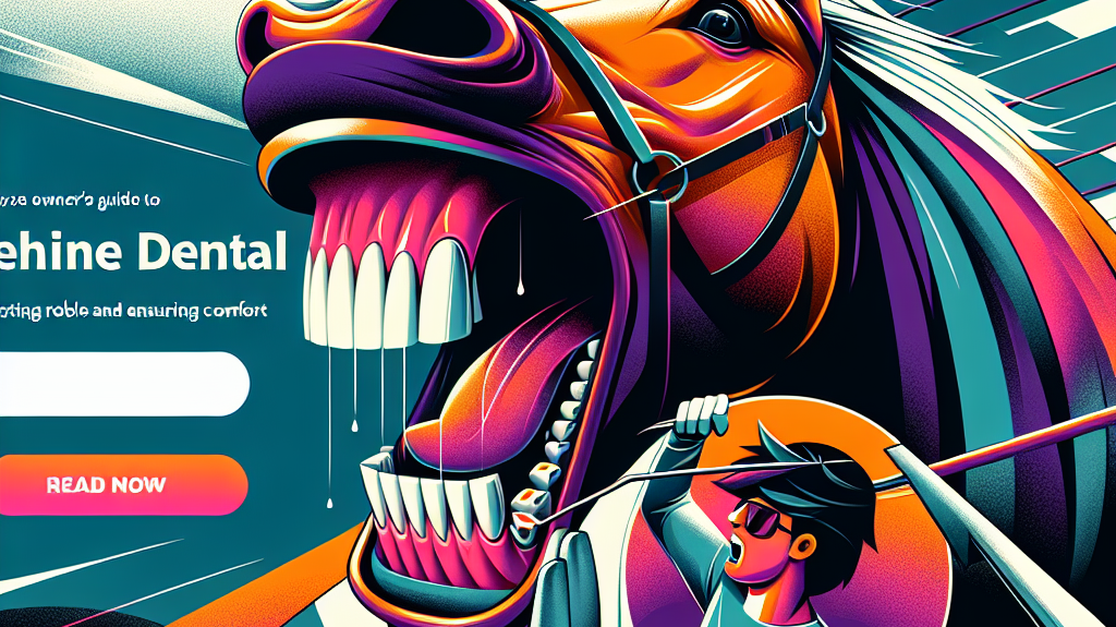 The Complete Horse Owner's Guide to Equine Dental Care: Understanding Roles and Ensuring Comfort- just horse riders