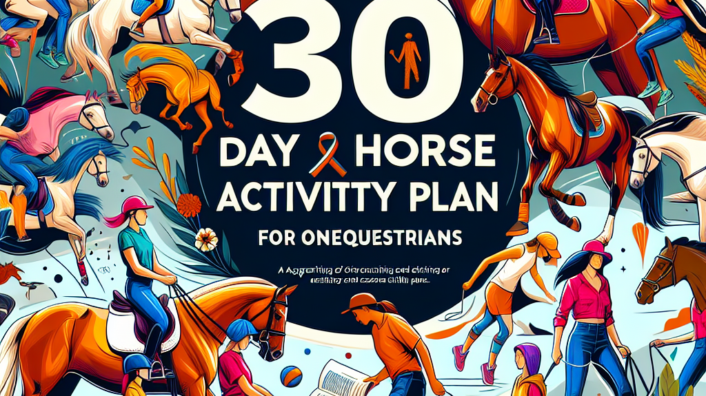 Creating Connection: A 30-Day Horse Activity Plan for Non-Equestrians- just horse riders