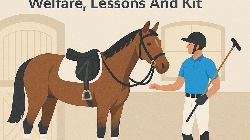 Polo For Beginners In The UK: Welfare, Lessons And Kit- just horse riders