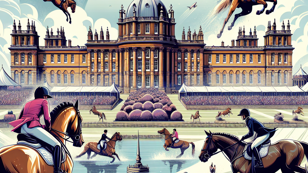 Experience The Majesty Of Agria Blenheim Palace International Horse Trials 2025- just horse riders