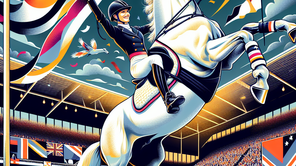 "Charlotte Fry and Everdale's Stunning Win at the 2024 FEI Dressage World Cup Final: A Showcase of Harmony, Precision, and the Power of the Rider-Horse Bond"- just horse riders