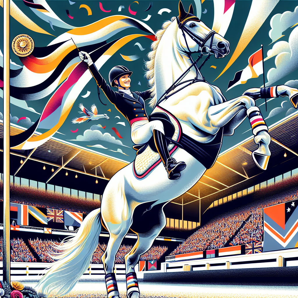 "Charlotte Fry and Everdale's Stunning Win at the 2024 FEI Dressage World Cup Final: A Showcase of Harmony, Precision, and the Power of the Rider-Horse Bond"- just horse riders