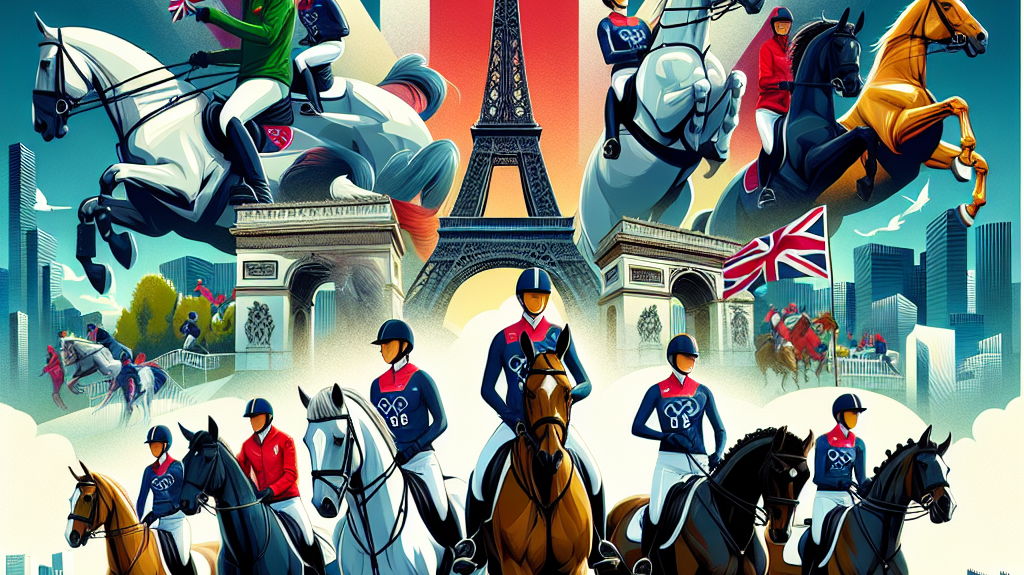 Meet Team GB's Equestrian Stars: Inside the Paris 2024 Olympic Lineup and Preparations- just horse riders