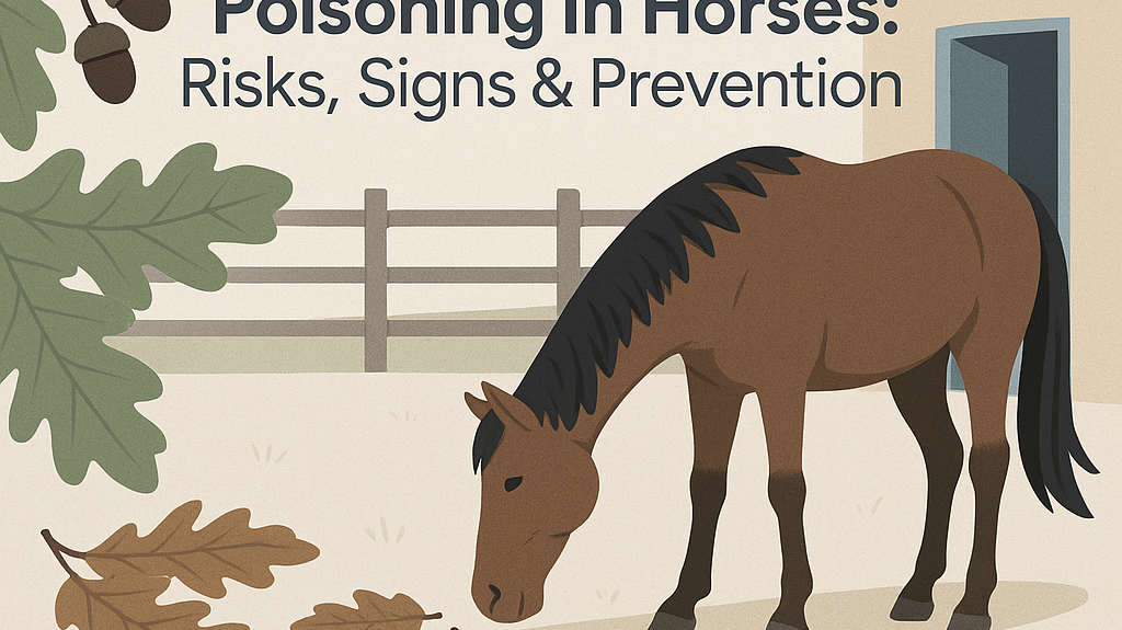 Oak And Acorn Poisoning In Horses: Risks, Signs & Prevention- just horse riders