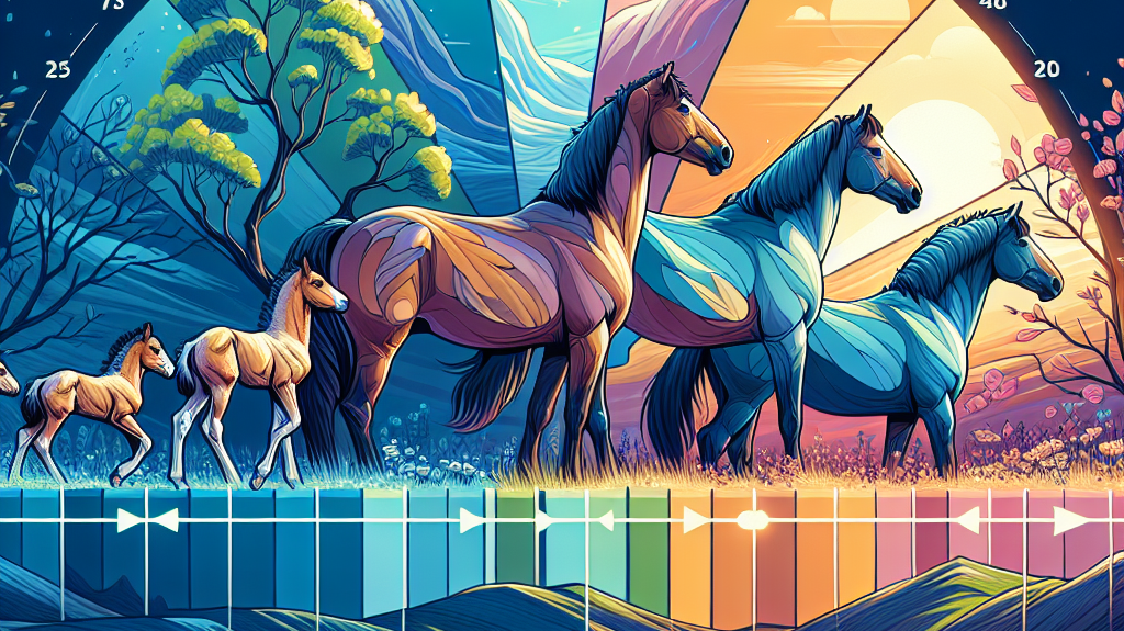 From Foal To Adulthood: Unraveling The Key Growth Stages Of Horses Between Three To Six Years- just horse riders