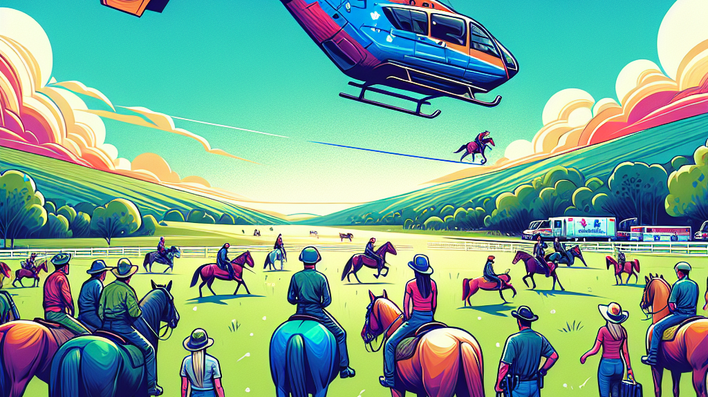 Air Ambulance Landings A Guide For Equestrians On Ensuring Safety And Efficient Operations- just horse riders