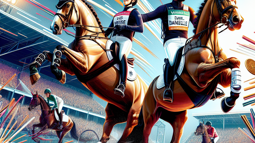 British Para Equestrian Riders Danielle Curzon And Chris Bradley Ride To Triumph In Virtus World Championships- just horse riders