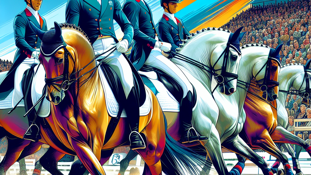South & East's Unyielding Dominance at the British Dressage Inter Regional Competition: How Preparation Translates Into Victory- just horse riders