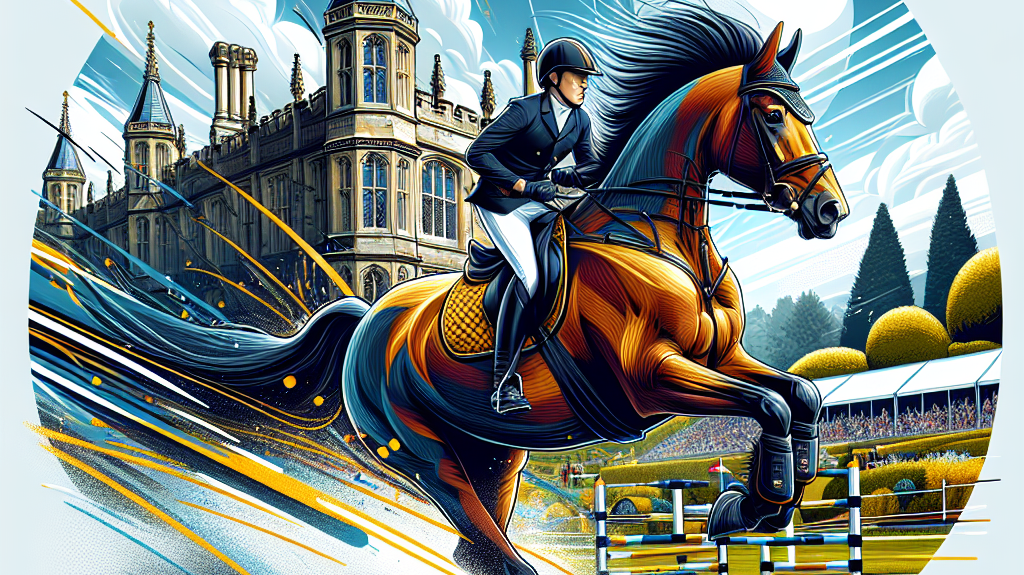 Castle Kestrel: The Unstoppable Stallion Dominates BSPS 2024 Royal Windsor Championship Again!- just horse riders