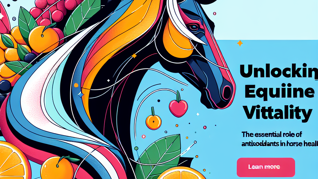 Unlocking Equine Vitality The Essential Role Of Antioxidants In Horse Health- just horse riders