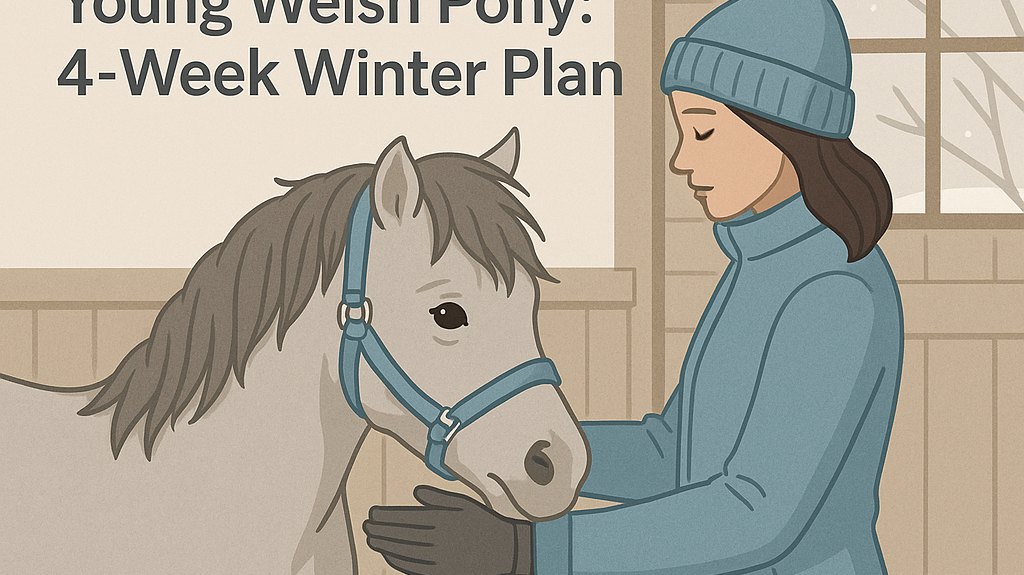 Calming A Nervous Young Welsh Pony: 4-Week Winter Plan- just horse riders