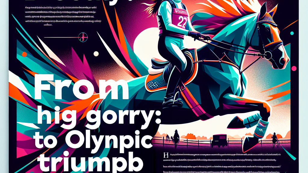 From HOYS Glory To Olympic Triumph Beckys Journey With Jagerbomb- just horse riders
