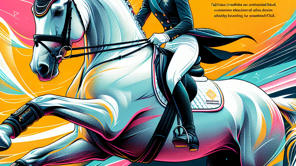 Felicitas Hendricks: Rising Global Dressage Star and her Exceptional Partnership with Gelding Drombusch OLD- just horse riders