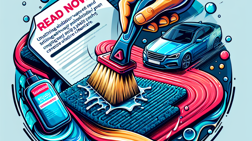 Unstick Stubborn Waxed Sand From Car Mats: A Comprehensive Cleaning Guide- just horse riders