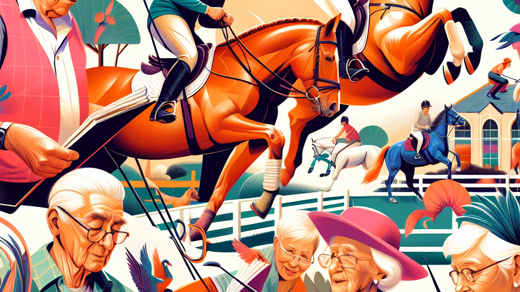 Seniors Saddle Up Discovering Equestrian Joys And Challenges In Later Life- just horse riders