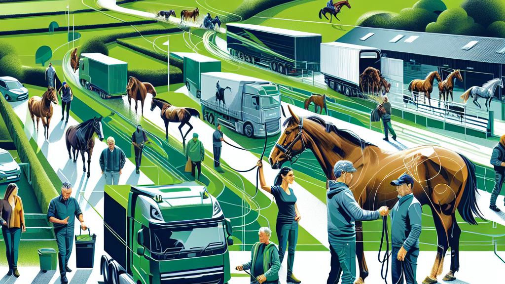 Mastering Equine Logistics: A Thorough Guide for New Expats in Ireland's Horse Transport and Lorry Markets- just horse riders