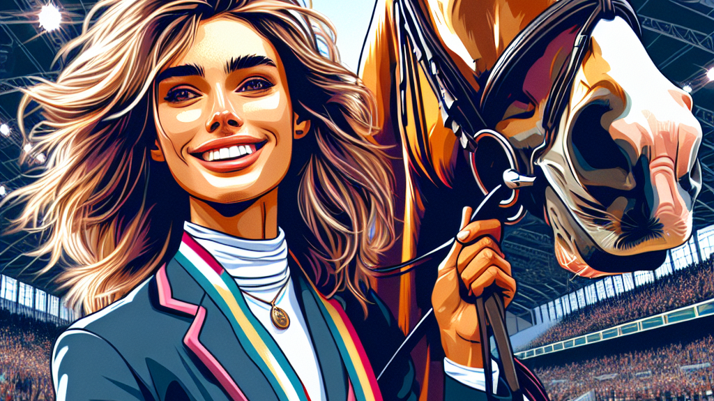 A Heartwarming Victory: The Inspiring Triumph of Young Rider Sienna Clay and Derw Dream Boy at Horse of the Year Show 2024- just horse riders