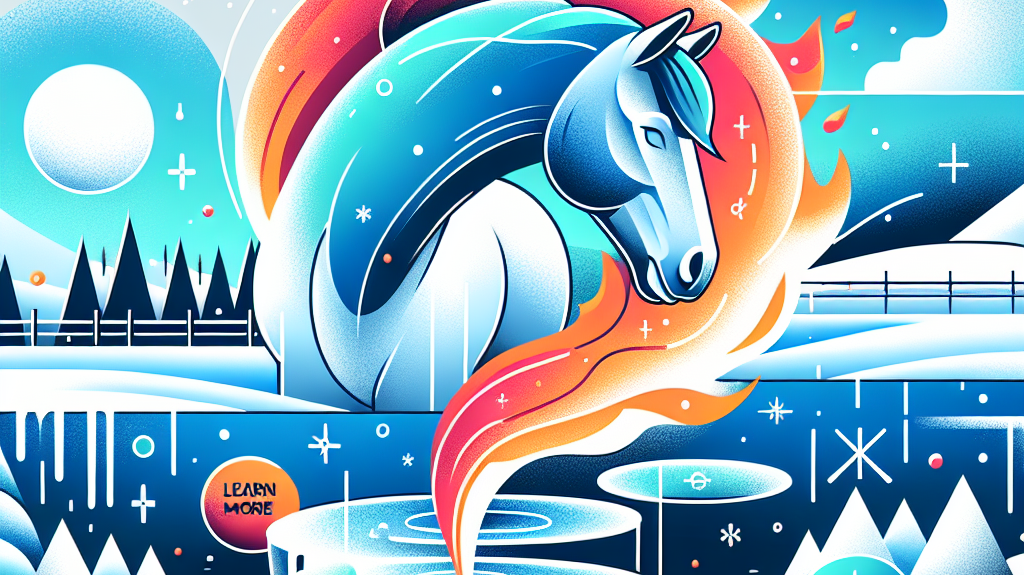 Ensuring Optimal Winter Horse Health Through Proper Water Temperature Management- just horse riders