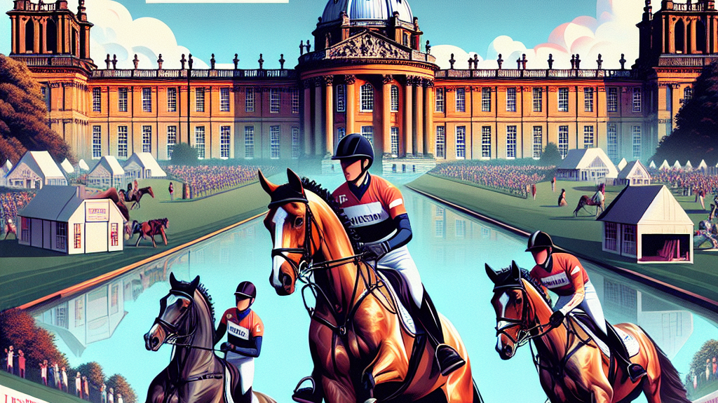 Excitement Builds As Agria FEI Eventing European Championship Returns To Blenheim Palace In 2025- just horse riders
