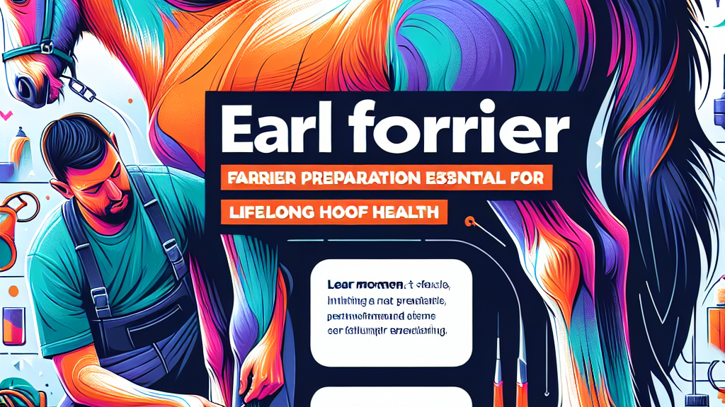 Early Foal Farrier Preparation Essential For Lifelong Hoof Health- just horse riders