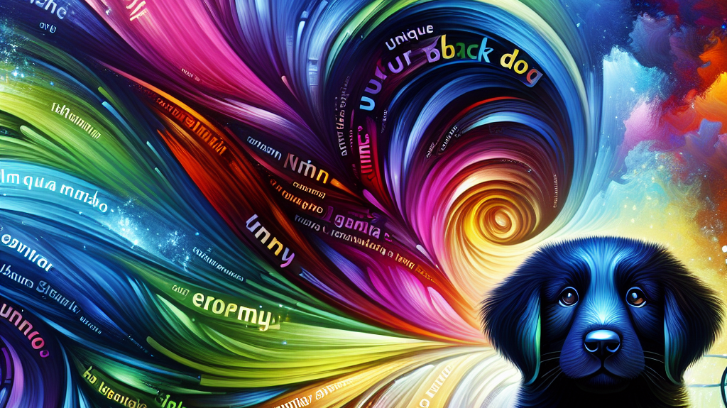 Unleashing Creativity Unique Names For Your Black Dog- just horse riders