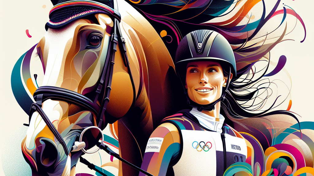"Canadian Equestrian Star Erryn Ballard Shines in Olympic Debut with New Horse Nikka VD Bisschop"- just horse riders