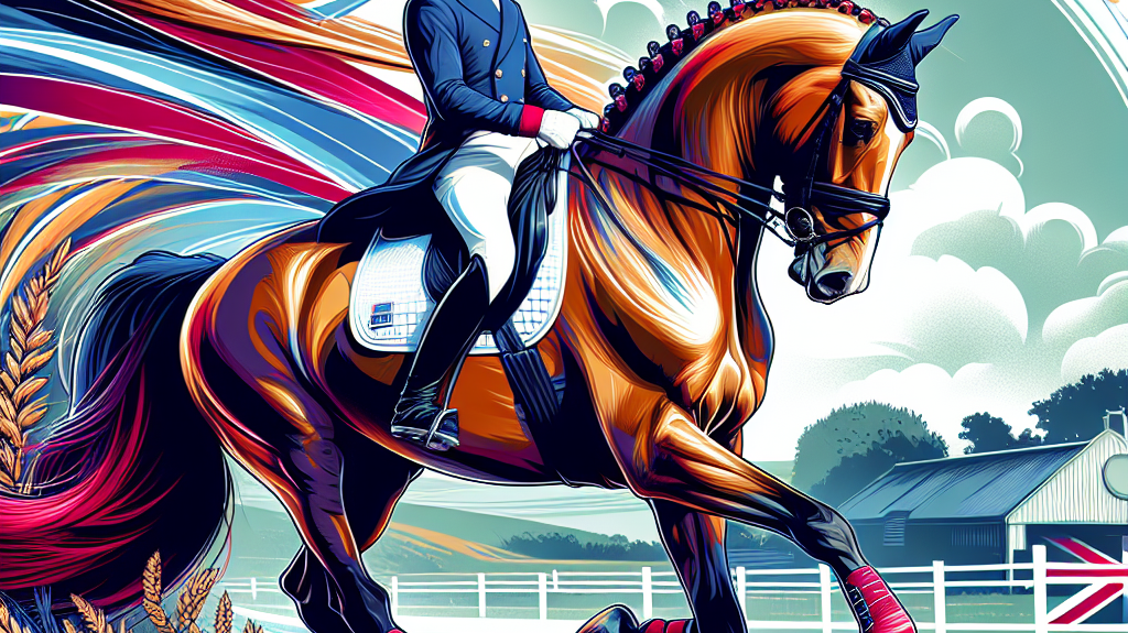 A Heartfelt Tribute To Rascher Hopes The Legendary British Dressage Horse- just horse riders