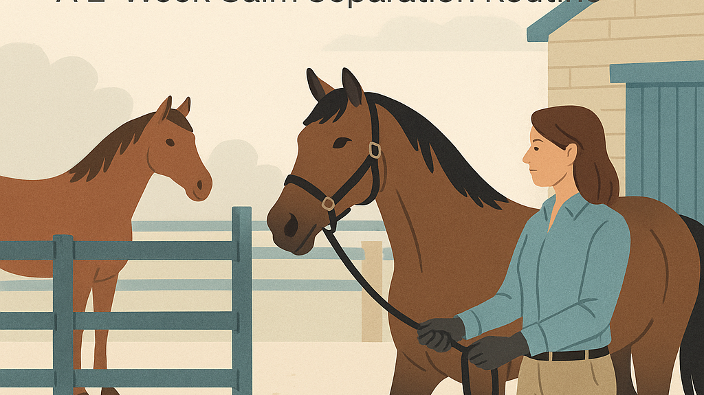 Herd-Bound Horses: A 2-Week Calm Separation Routine- just horse riders