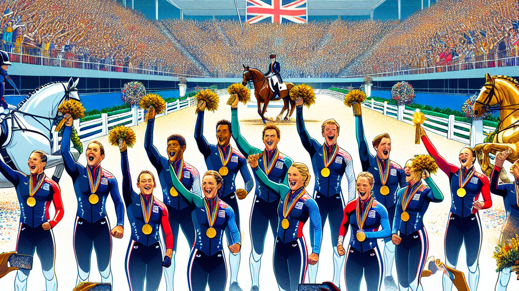 Historic Gold: Inside The USA's Triumph Over Longstanding British Dominance In Para Dressage- just horse riders