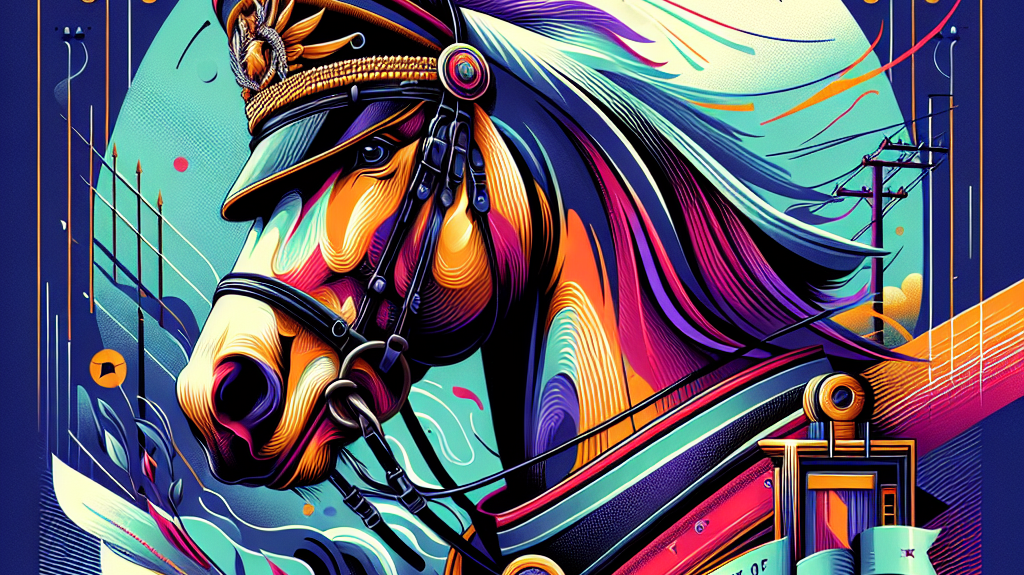 The Honorable Retirement Of A Distinguished Army Horse Atticus- just horse riders