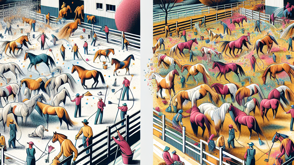 Spring Cleaning Made Fun: Transform Your Equine Yard Into A Sanctuary- just horse riders