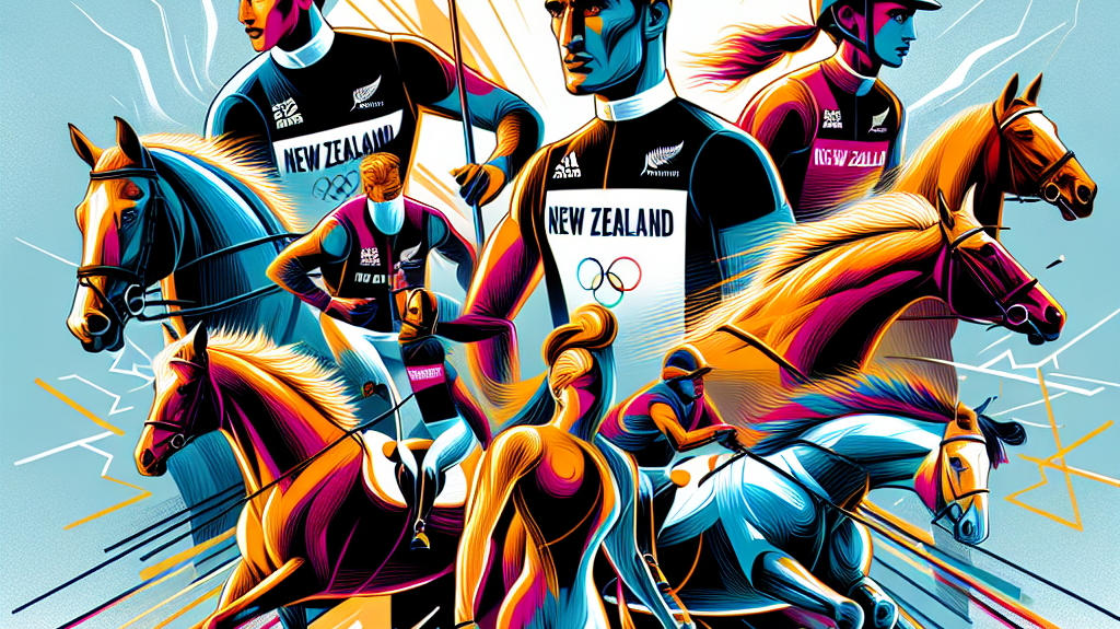 New Zealand's 2024 Olympic Eventing Team: The Heralded Selection of Power Couples and Inspiring Comebacks- just horse riders