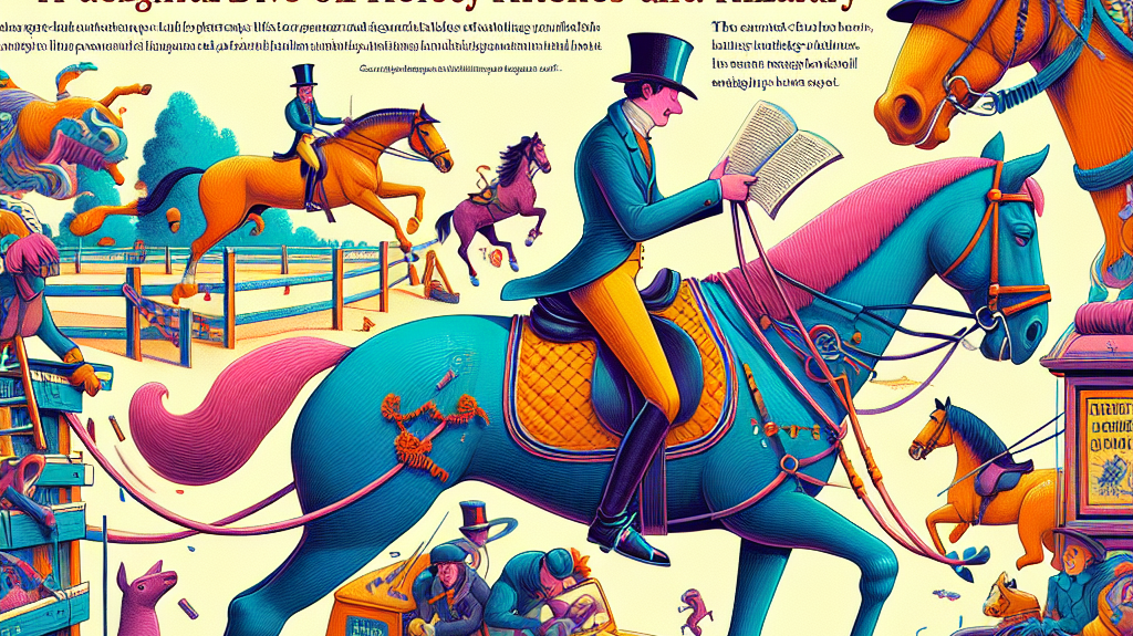 Unraveling Hovis's Humorous Equestrian Escapades: A Delightful Dive Into Horsey Hitches And Hilarity- just horse riders