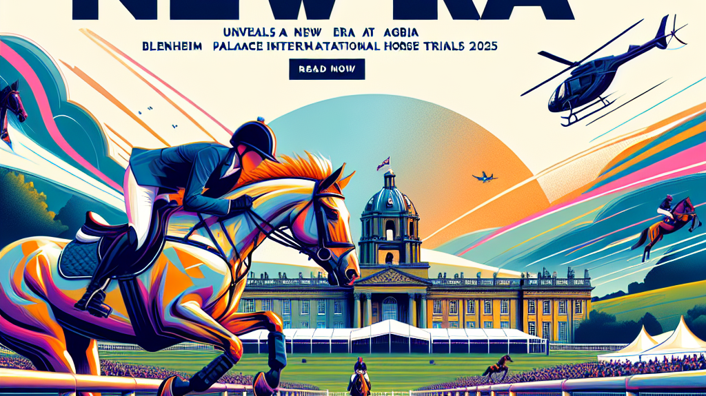 Riding For The Disabled Association Unveils New Era At Agria Blenheim Palace International Horse Trials 2025- just horse riders
