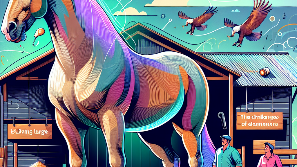 Living Large: The Unique Challenges And Joys Of Owning A Giant Horse- just horse riders