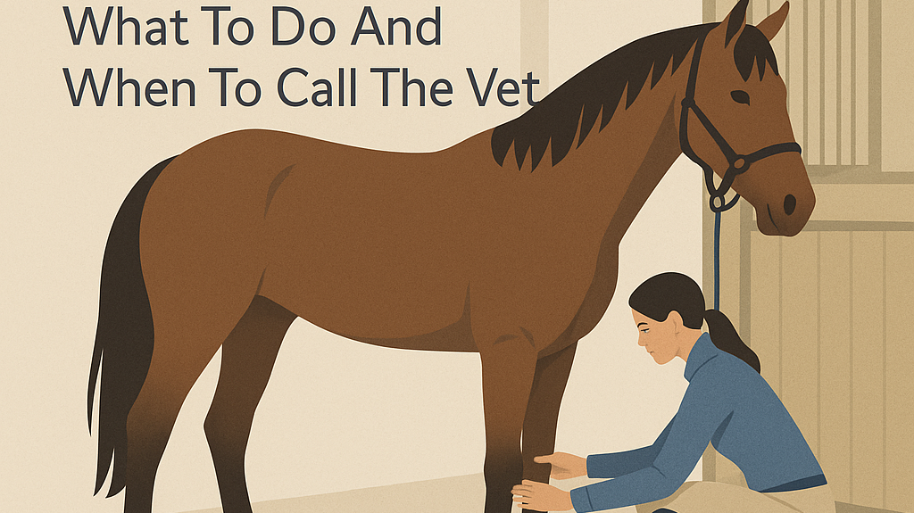 Post-Hunt Leg Swelling: What To Do And When To Call The Vet- just horse riders