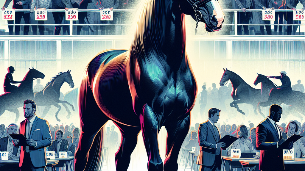 Olympic Stallion Breeding Auction Raises Thousands For Charity- just horse riders