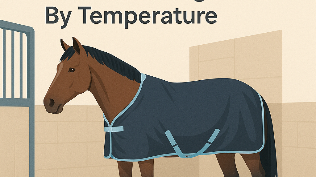 Irish Clip Rugging: Exact UK Weights By Temperature- just horse riders