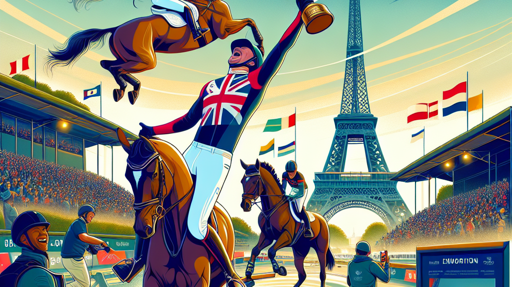 Top Highlights from the 2024 Paris Olympics Equestrian Events: British Triumphs, Shocking Falls, and Future Competitions- just horse riders