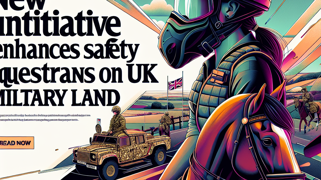 New Initiative Enhances Safety for Equestrians on UK Military Land- just horse riders