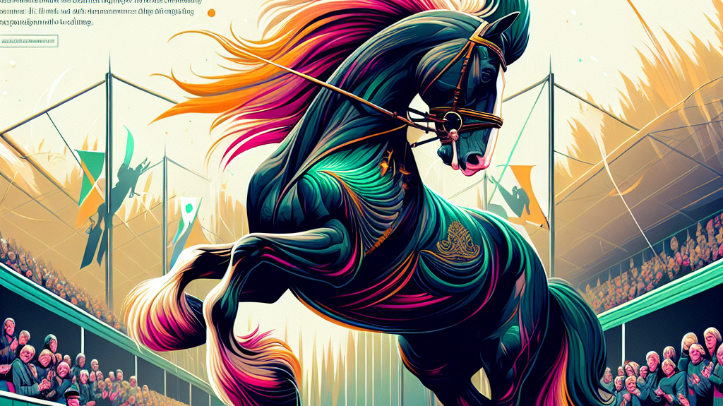 Shire Horses Redefining Dressage With Unlikely Rise To Stardom- just horse riders