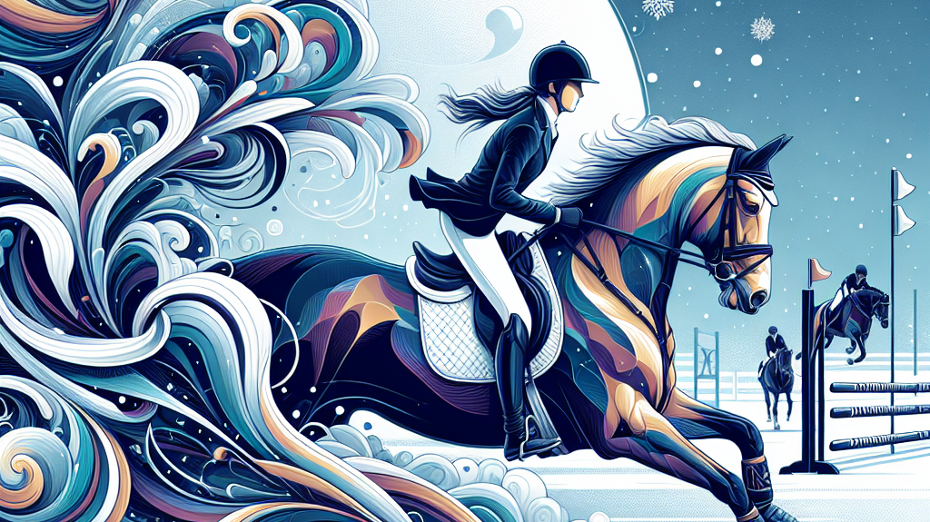 Unveiling Equestrian Excellence At The Winter Regional Championships- just horse riders
