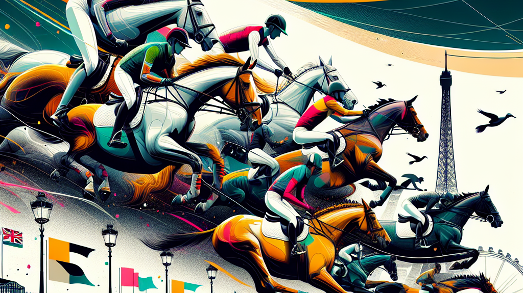Riding for Glory: Anticipating Fierce Competition at the 2024 Paris Olympics Equestrian Eventing Teams Showdown- just horse riders